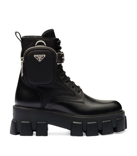 prada monolith patent boots|prada monolith boots women's.